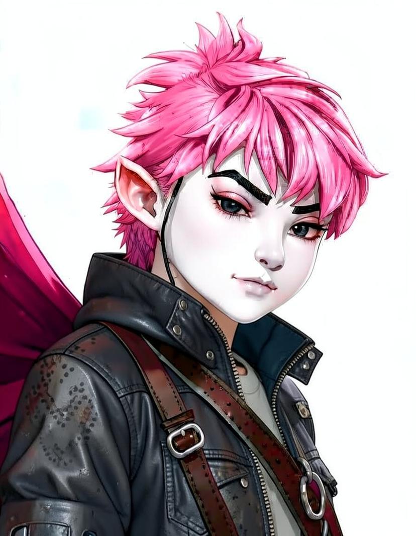 Blazefur, a How to Train Your Dragon OC made on GenTube