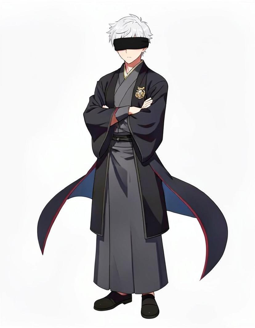 Ekuzu Gojo, a Jujutsu Kaisen OC made on GenTube