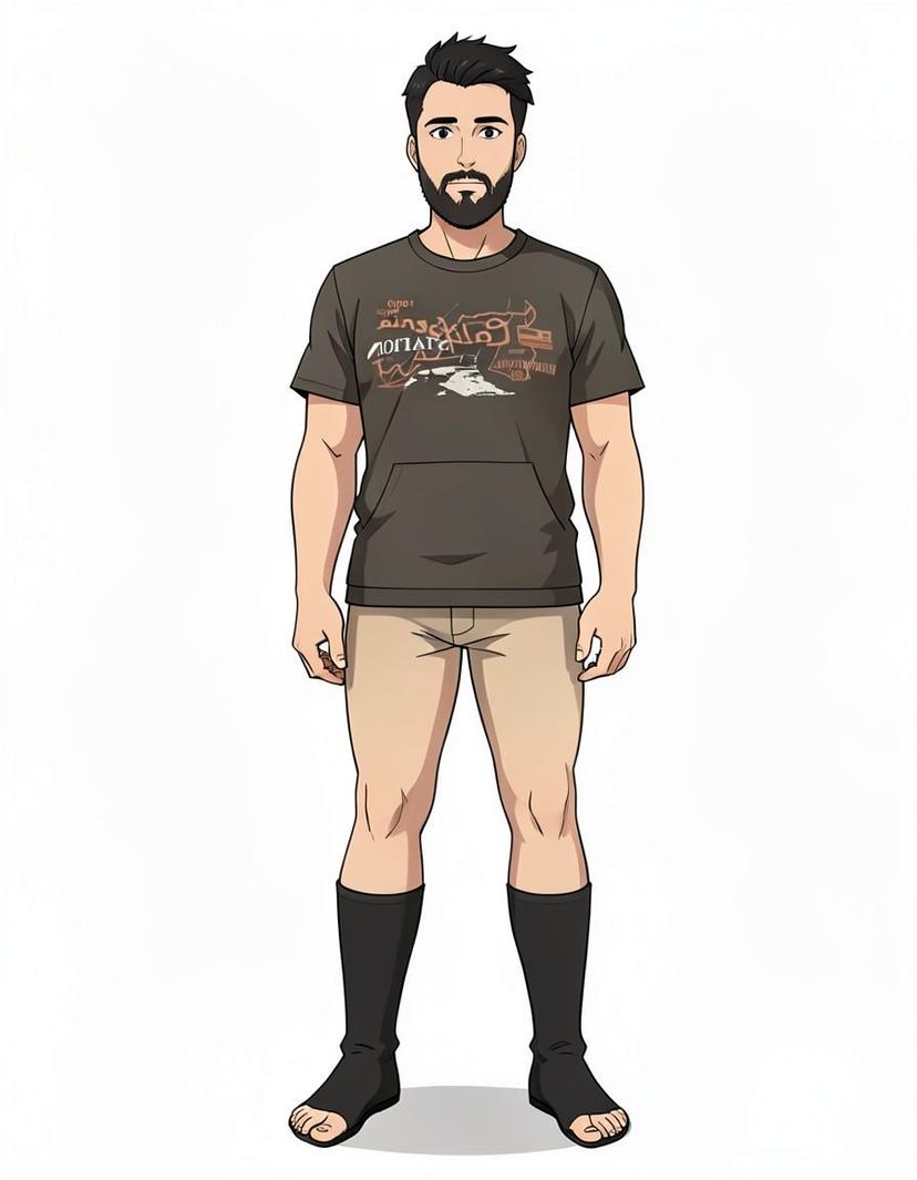 Tariq, a Naruto OC made on GenTube