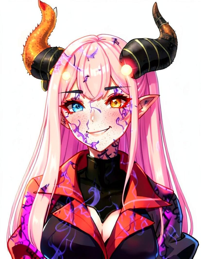 Sasha Saja, a KPop Demon Hunters OC made on GenTube