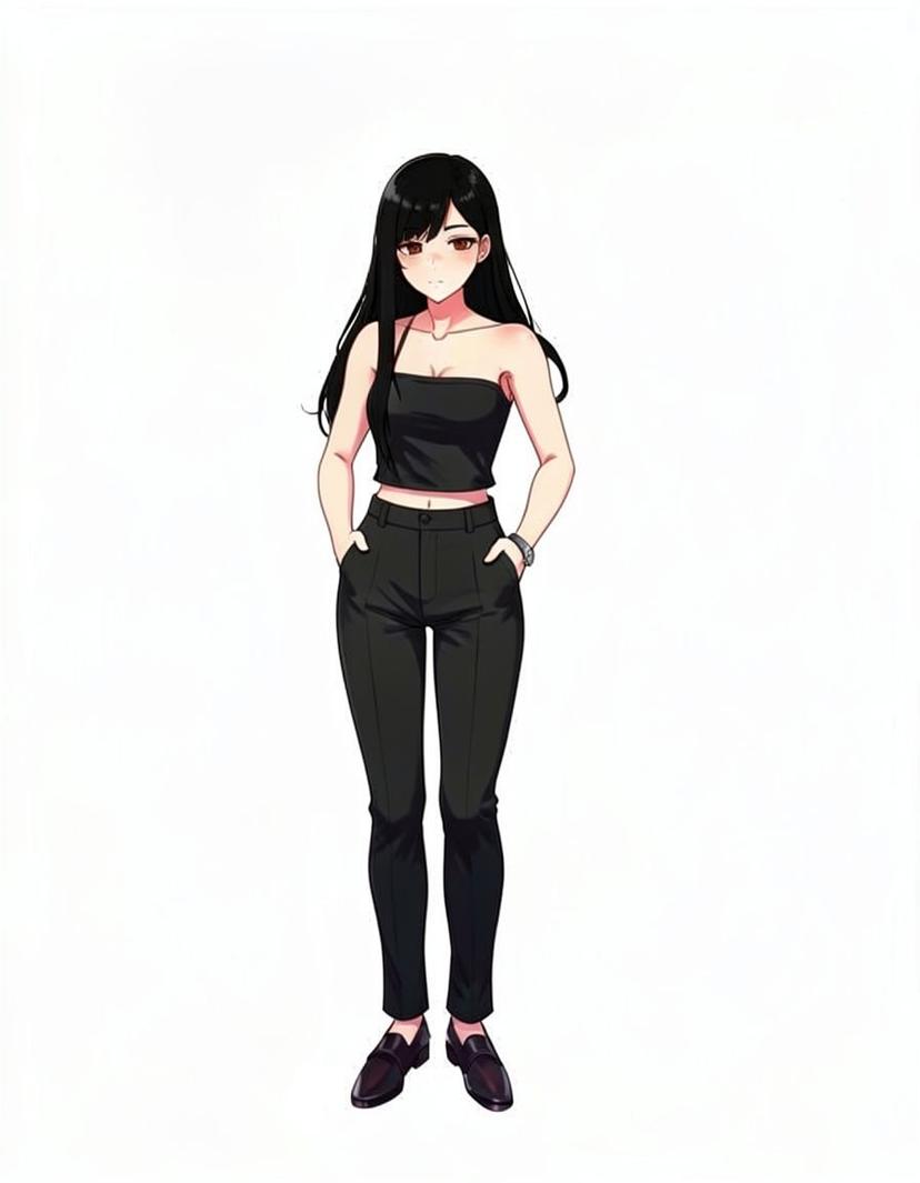 Asmin, a Jujutsu Kaisen OC made on GenTube