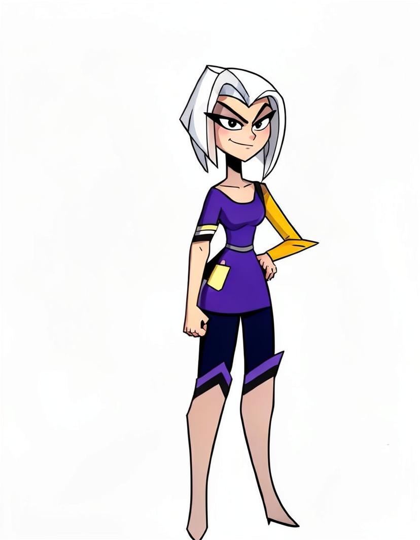 Lute, a Hazbin Hotel OC made on GenTube
