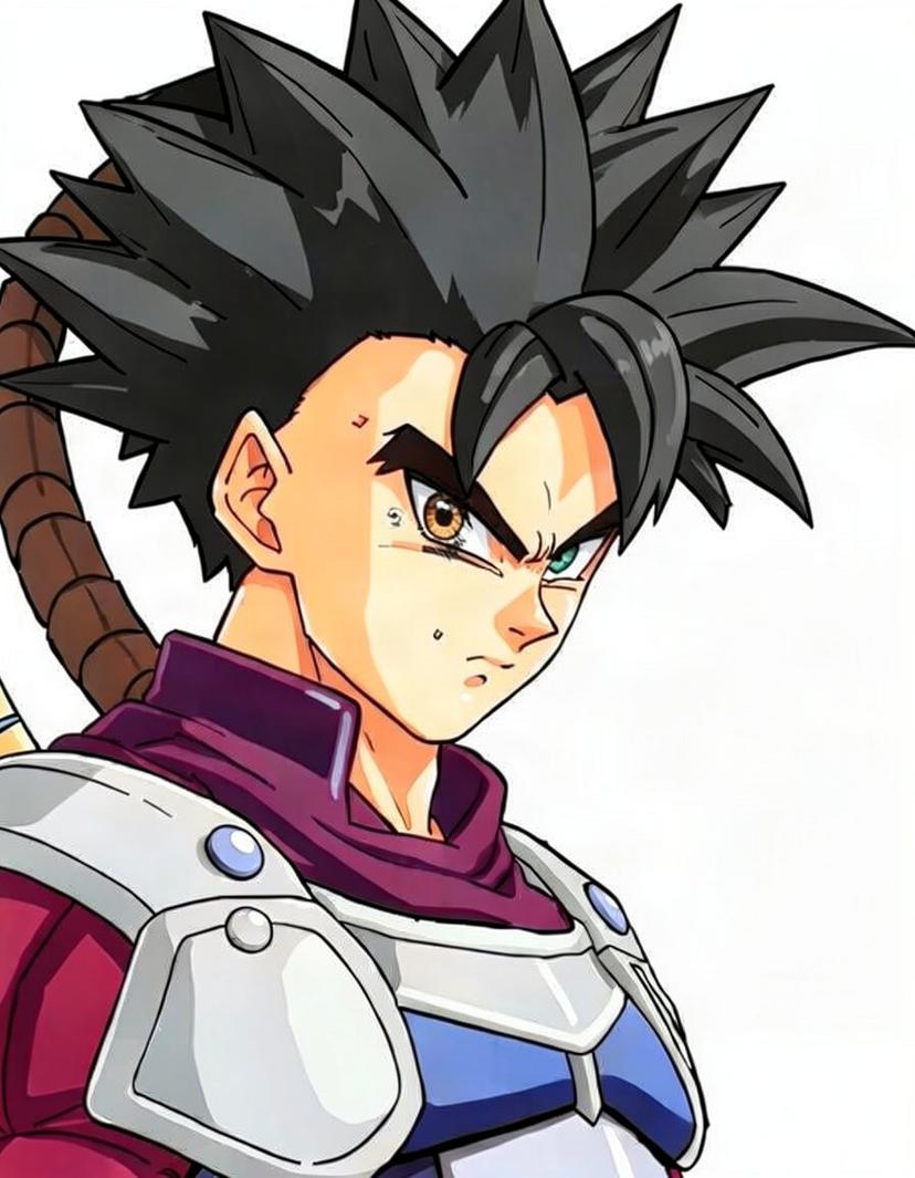 Gohanks, a Dragon Ball OC made on GenTube