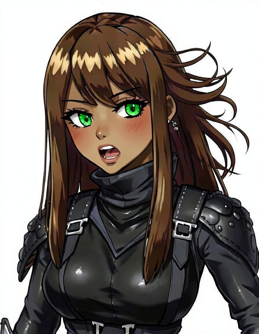 Nightshade Ember, a Fourth Wing OC made on GenTube