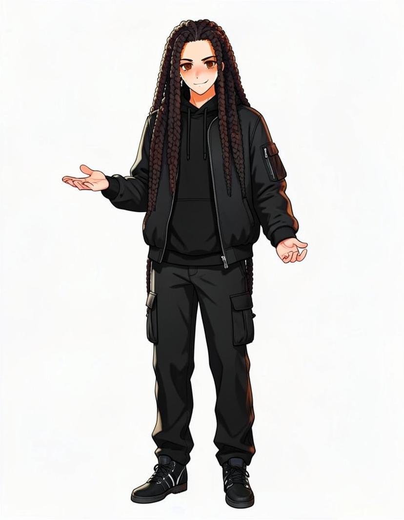 Eric, a Jujutsu Kaisen OC made on GenTube