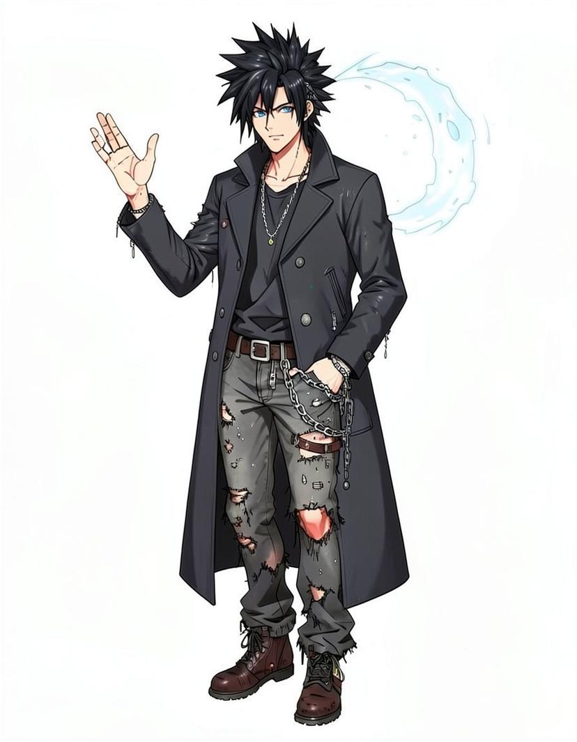 Hikari, a Jujutsu Kaisen OC made on GenTube