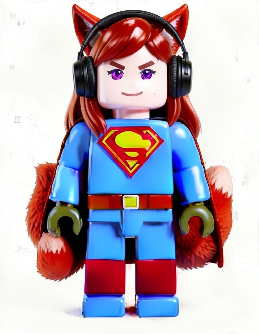 Foxflare, a Roblox OC made on GenTube