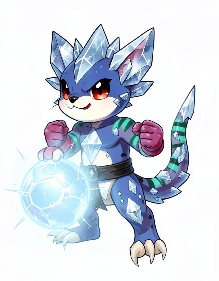 Kickster, a Pokemon OC made on GenTube