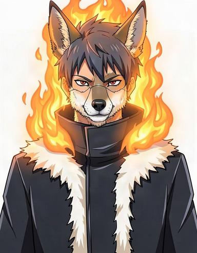 Ashclaw, a My Hero Academia OC made on GenTube