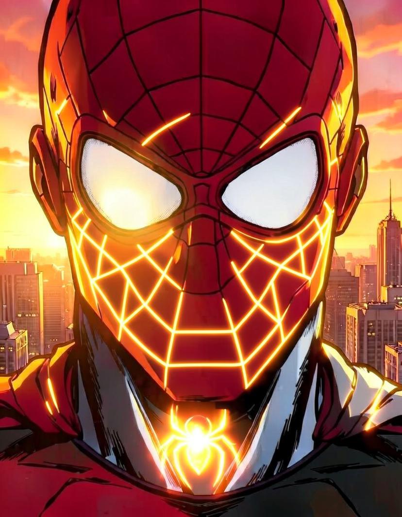 Spaidey eg, a Spider Man OC made on GenTube