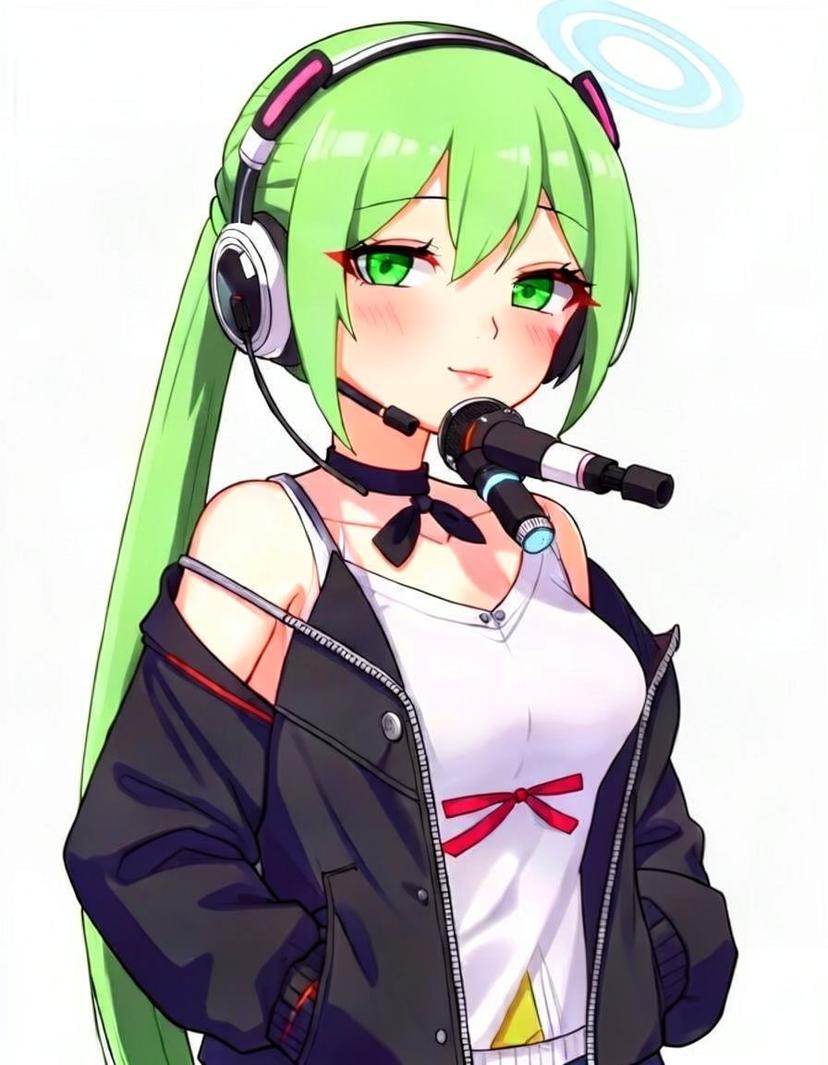 Kika Miki, a Vocaloid OC made on GenTube