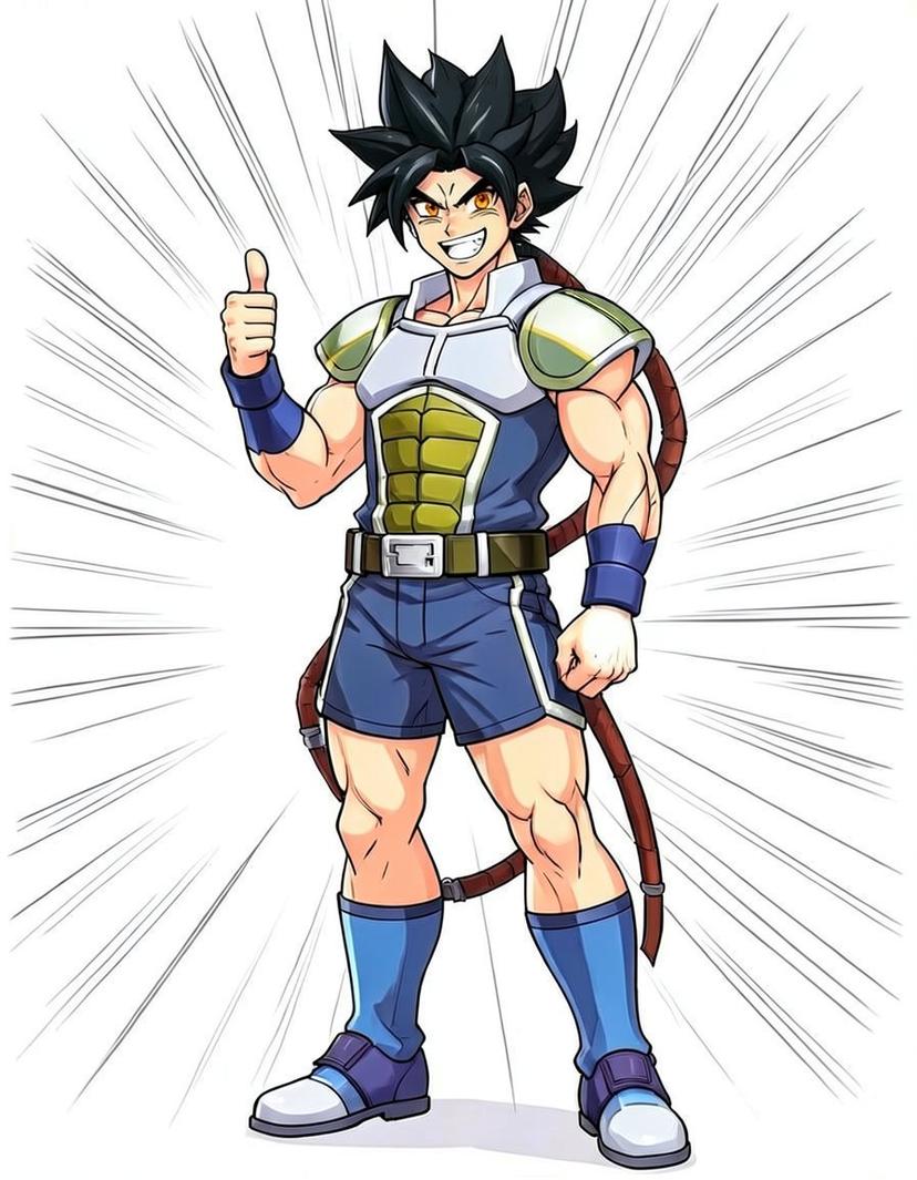 Zenth , a Dragon Ball OC made on GenTube