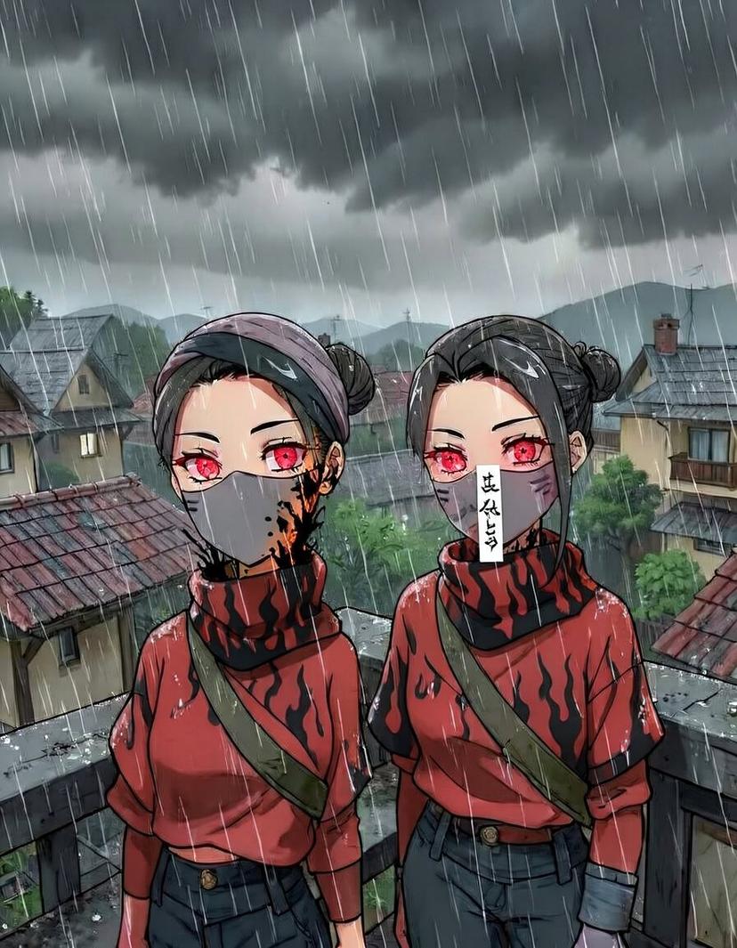 Ashen Whisper, a Naruto OC made on GenTube