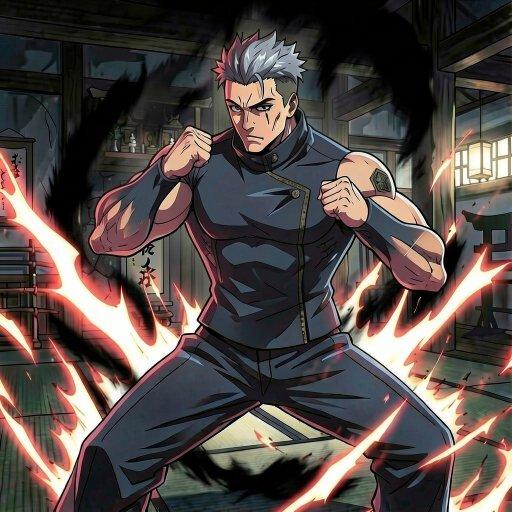 Ryo, a Jujutsu Kaisen OC made on GenTube