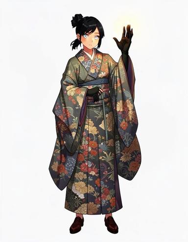 Viola Creed, a Jujutsu Kaisen OC made on GenTube