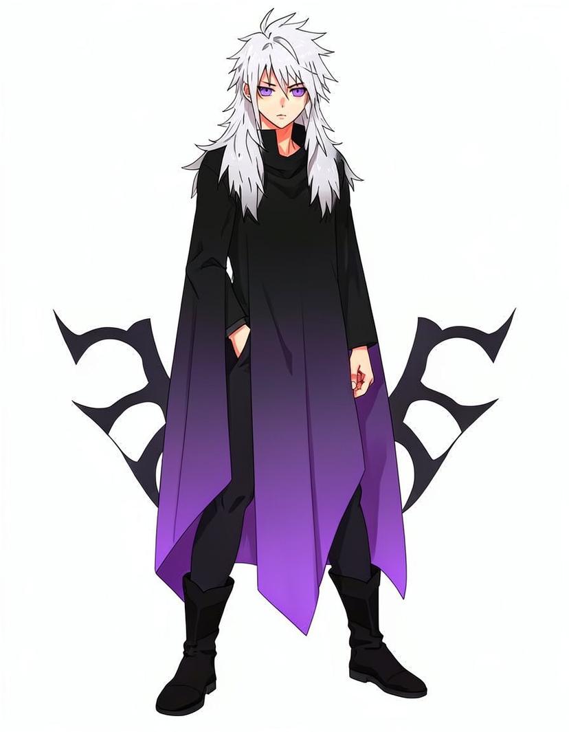 Silvershade, a Naruto OC made on GenTube