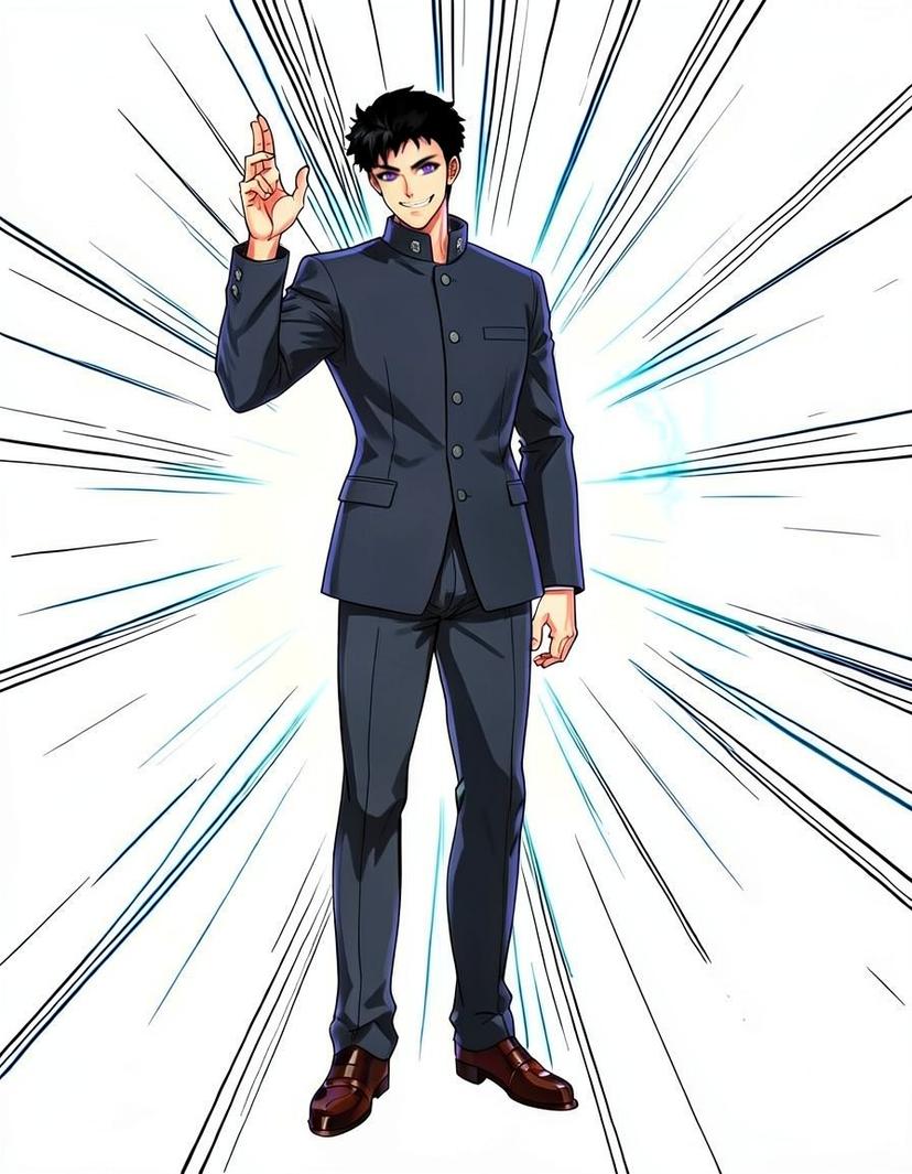 Haru Kitagawa, a Jujutsu Kaisen OC made on GenTube
