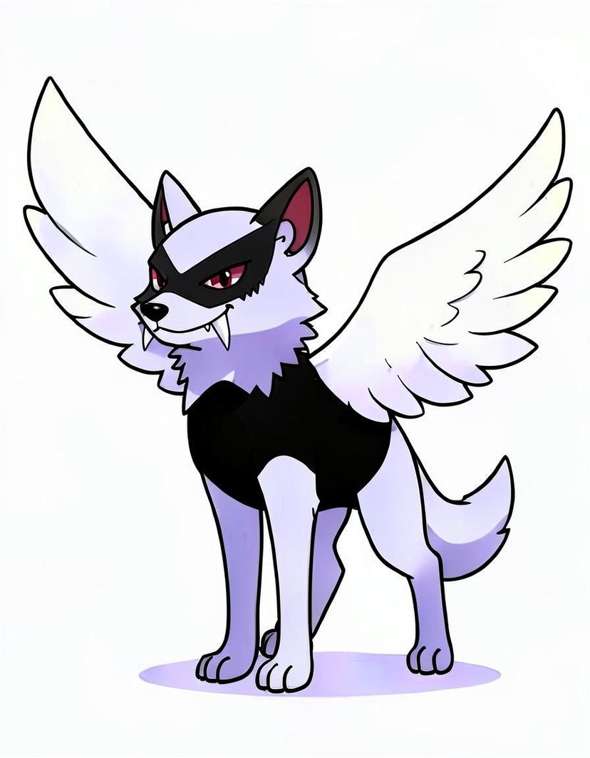 Skylupe, a Pokemon OC made on GenTube