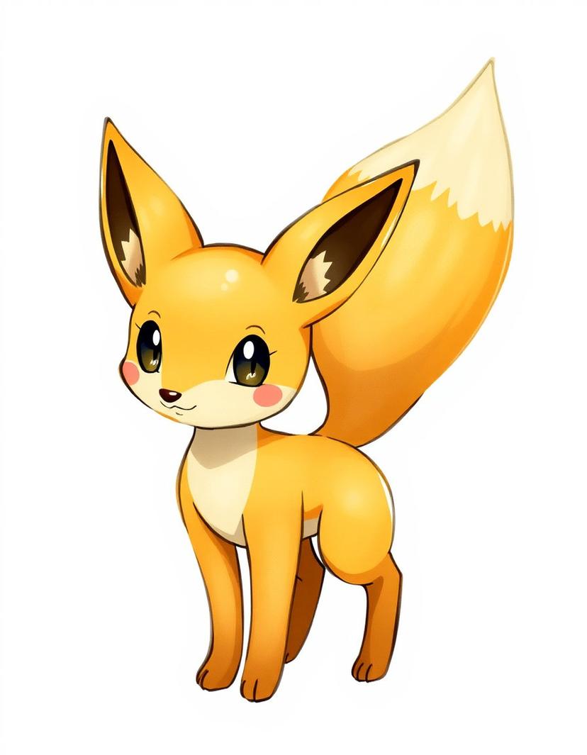 Novafox, a Pokemon OC made on GenTube