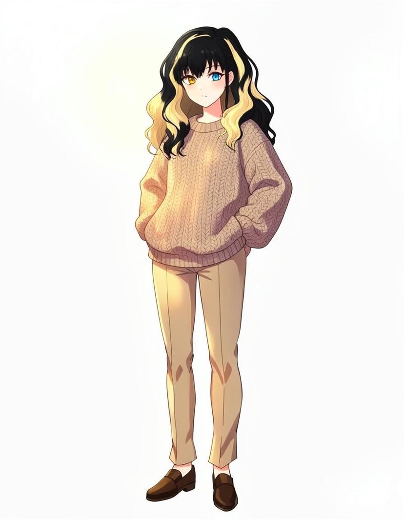 Agate Uehara, a Jujutsu Kaisen OC made on GenTube