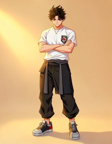 Rin Fushiguro, a Jujutsu Kaisen OC made on GenTube