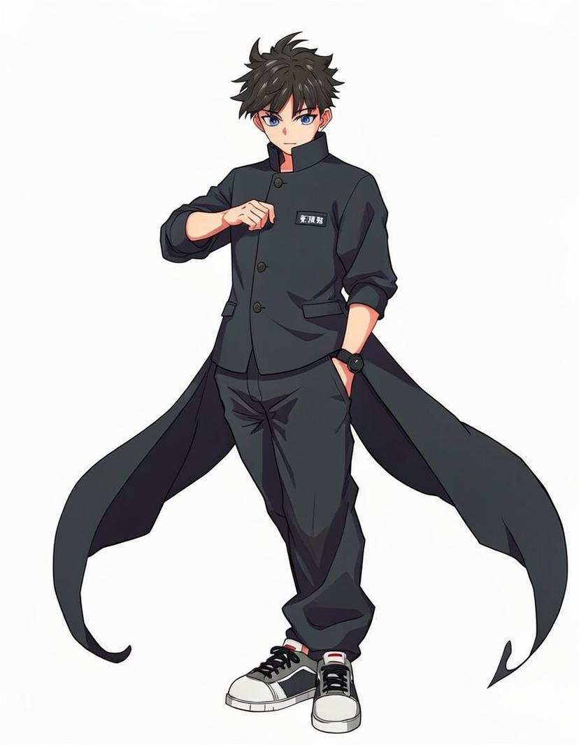 jai krish, a Jujutsu Kaisen OC made on GenTube