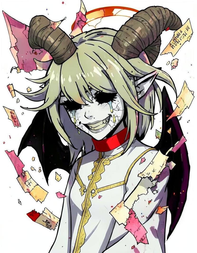 Dagel, a Hazbin Hotel OC made on GenTube