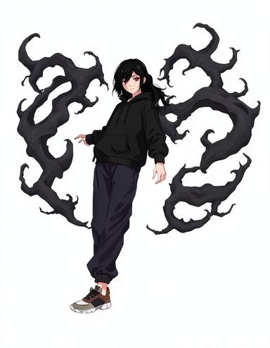 Izumi Mizushima, a Jujutsu Kaisen OC made on GenTube