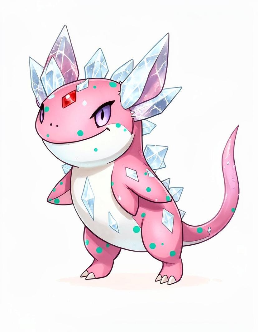 Sleetshark, a Pokemon OC made on GenTube