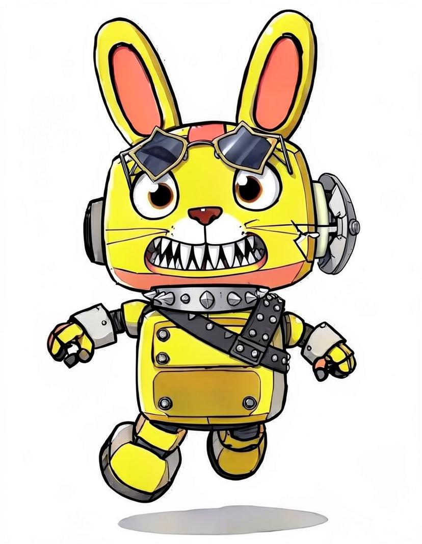 Solar Hopper, a FNAF OC made on GenTube