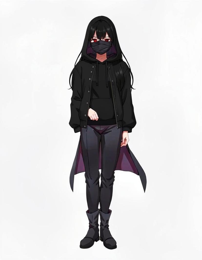 Anabih, a Jujutsu Kaisen OC made on GenTube