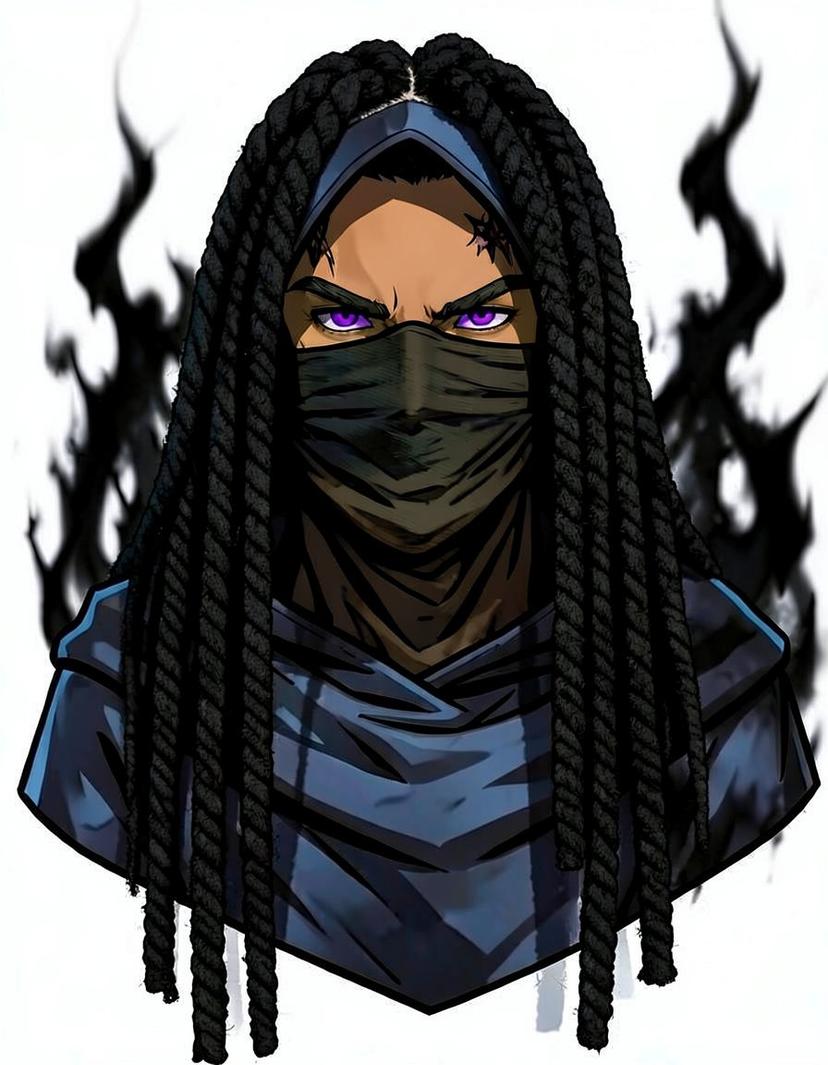 Nightshade Echo, a Marvel Superhero OC made on GenTube