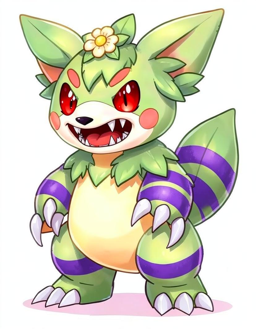Predagrizz, a Pokemon OC made on GenTube