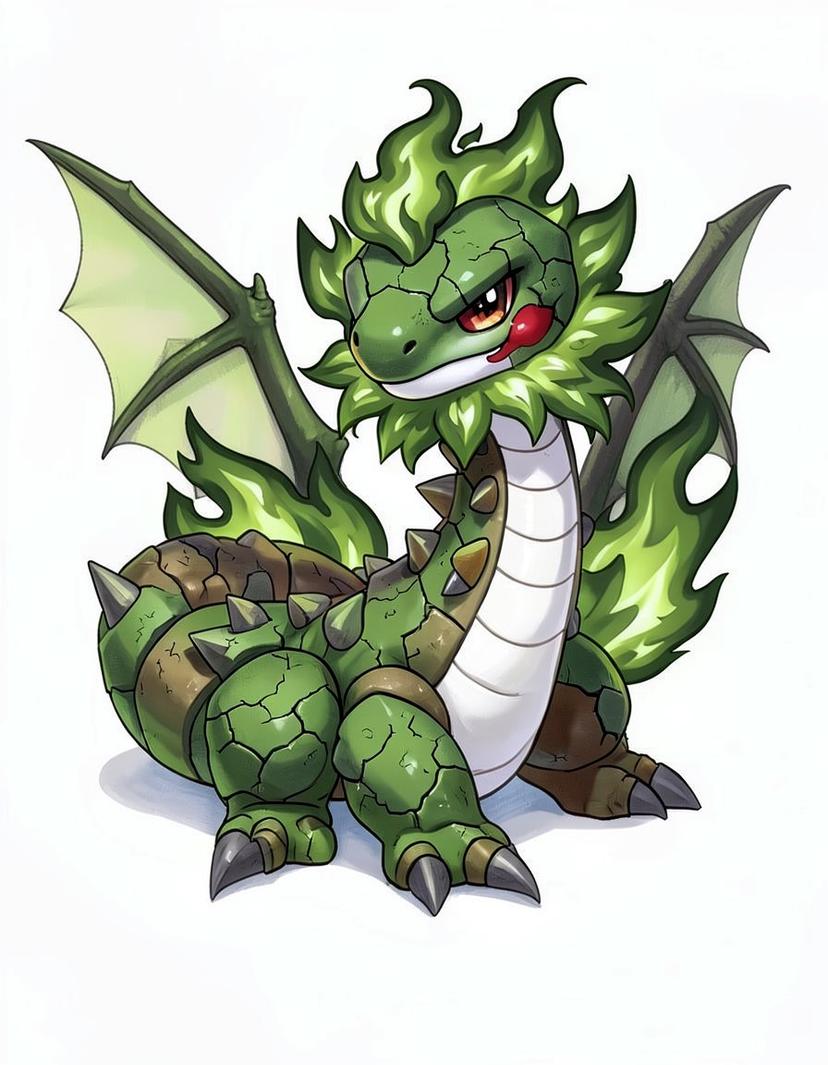 Riff, a Pokemon OC made on GenTube