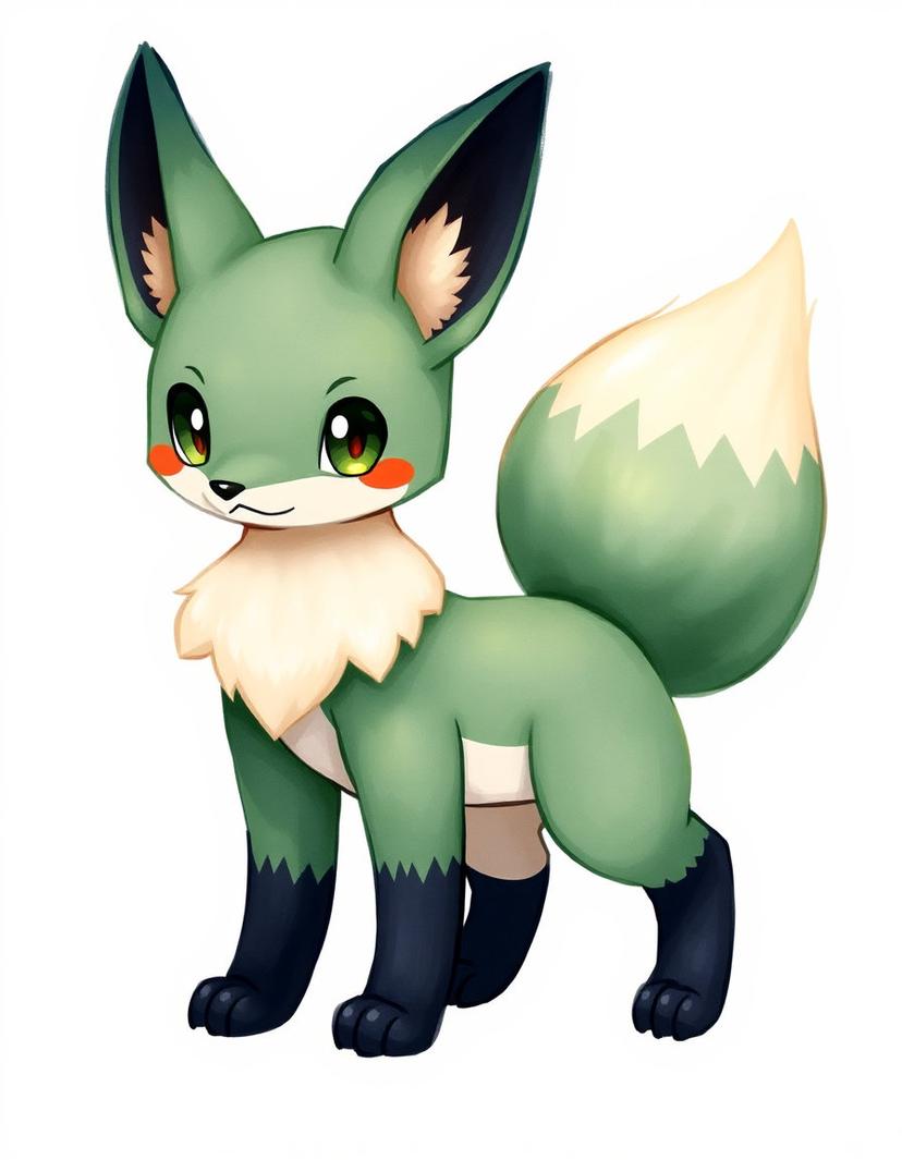 Mirafox, a Pokemon OC made on GenTube