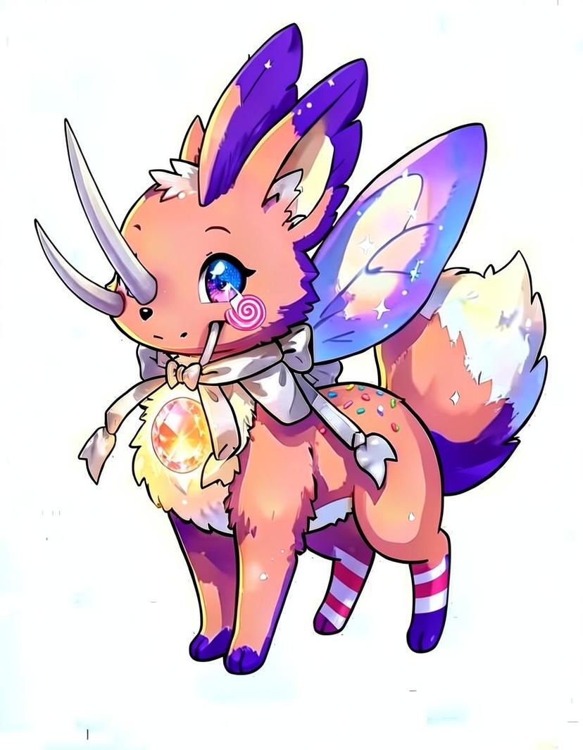 Glimmerfen, a Pokemon OC made on GenTube