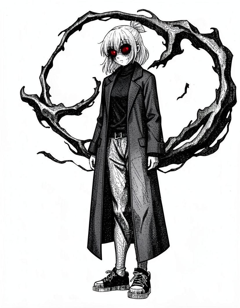 Chiyo Hoshino, a Jujutsu Kaisen OC made on GenTube