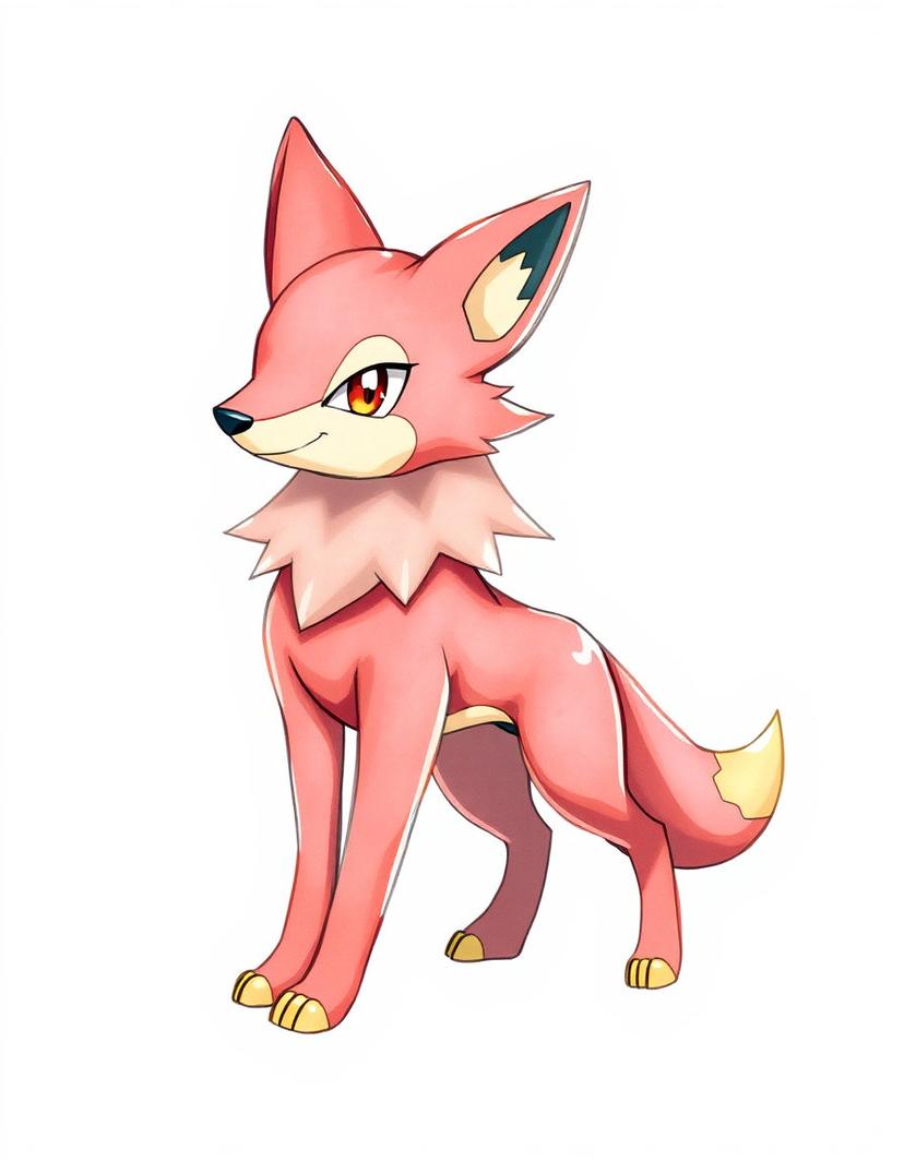 Miralupe, a Pokemon OC made on GenTube