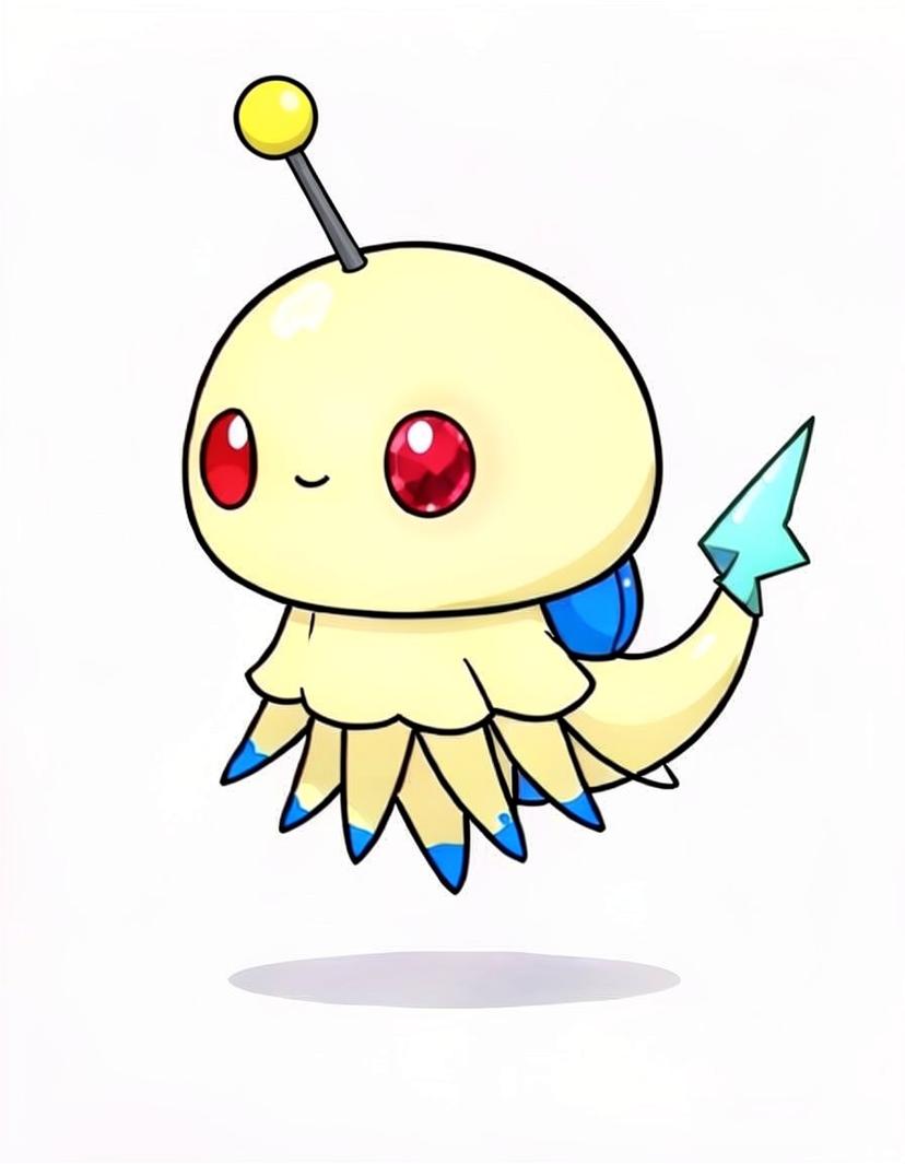 Lightu, a Pokemon OC made on GenTube