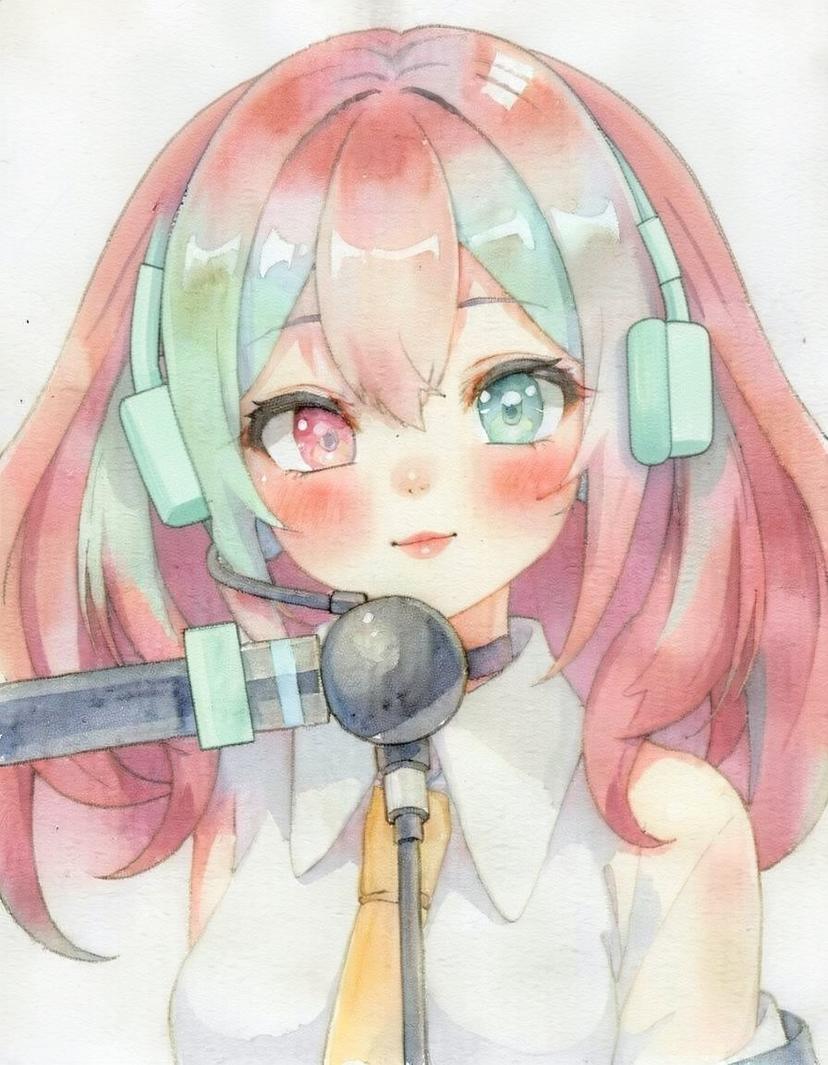 Sapphire, a Vocaloid OC made on GenTube