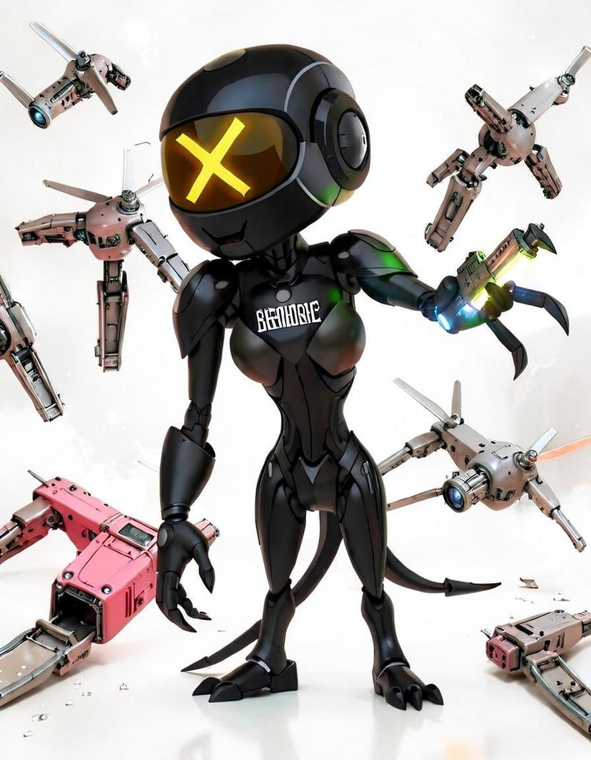 C-12, a Murder Drones OC made on GenTube