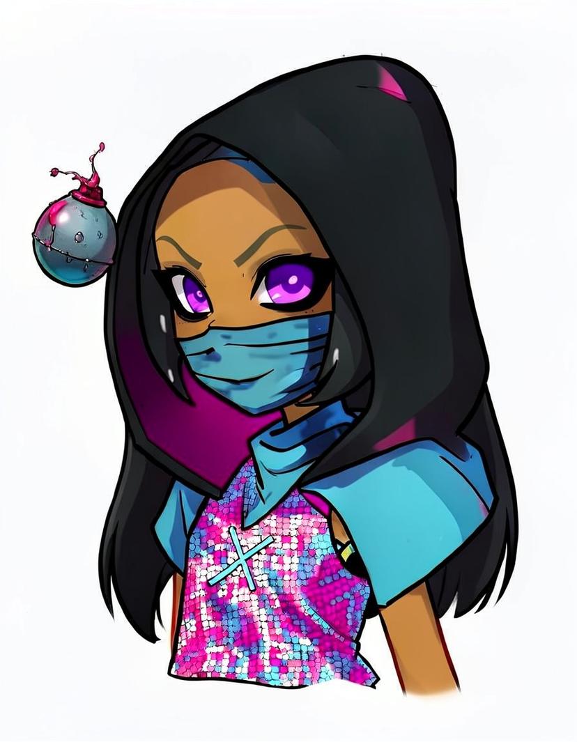 Shade, a Splatoon OC made on GenTube