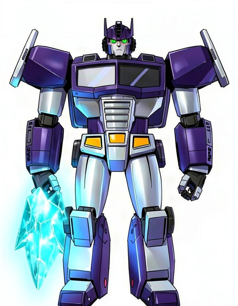 Bulkblade, a Transformers OC made on GenTube