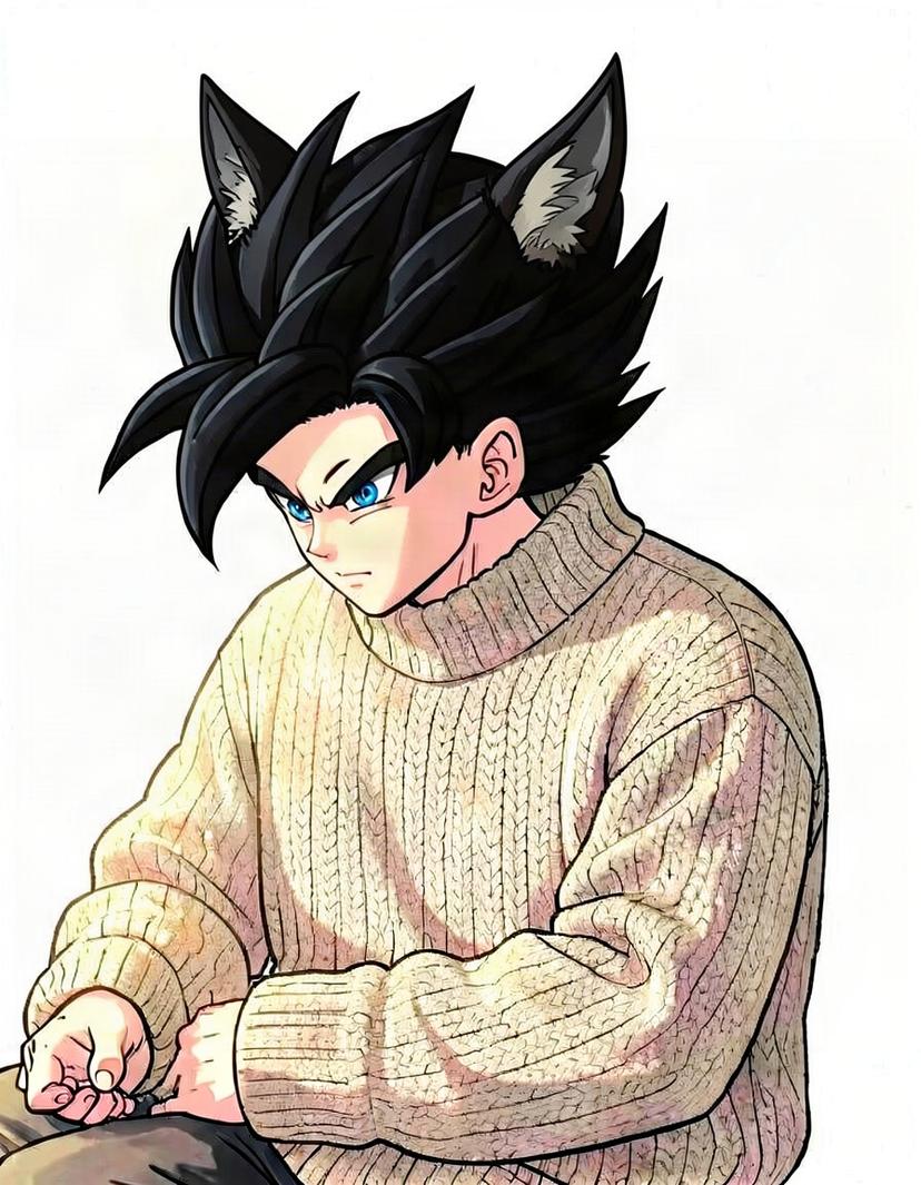 Blaze Foxar, a Dragon Ball OC made on GenTube