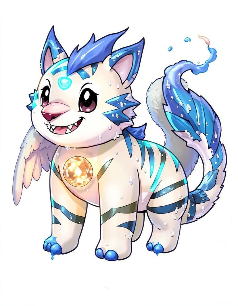 waveing, a Pokemon OC made on GenTube