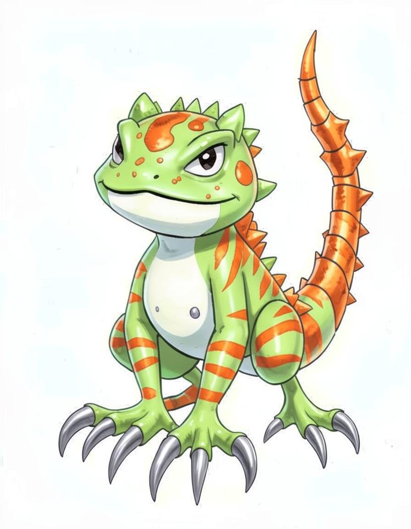 Toxtoad, a Pokemon OC made on GenTube