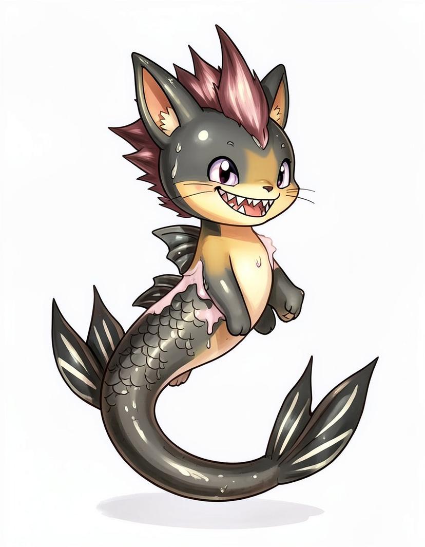 Ripplepaw, a Pokemon OC made on GenTube