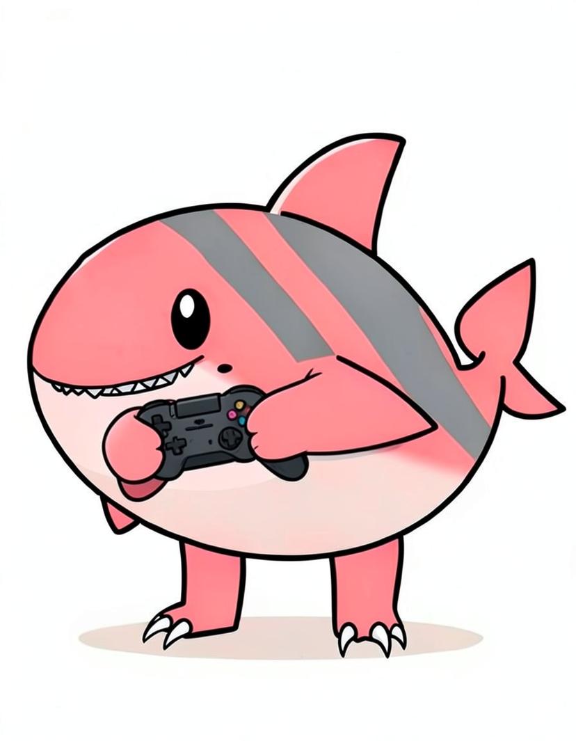 Chromefin, a Pokemon OC made on GenTube