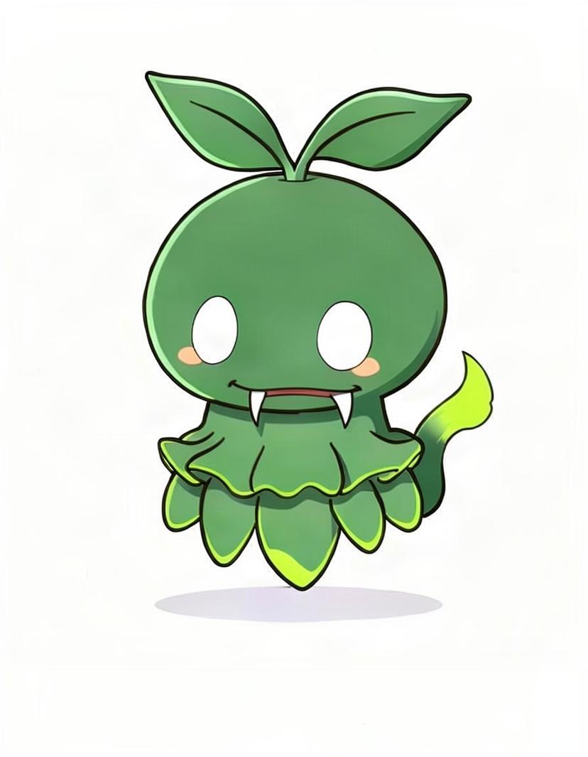 ghush, a Pokemon OC made on GenTube