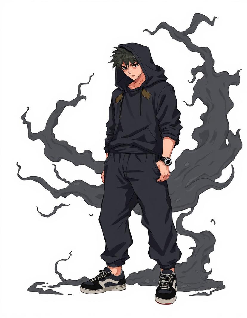 Makoto Todo, a Jujutsu Kaisen OC made on GenTube